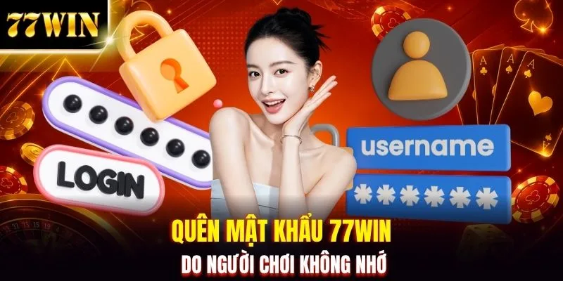 Quên Mật Khẩu 77WIN - Hướng Dẫn Lấy Lại Tài Khoản An Toàn